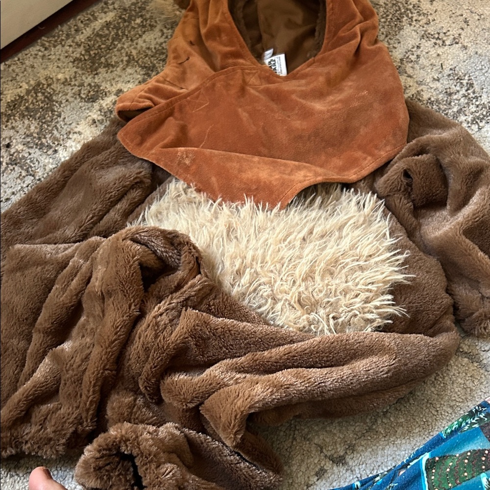 Star Wars Ewok Costume for Kids - Brown and Tan